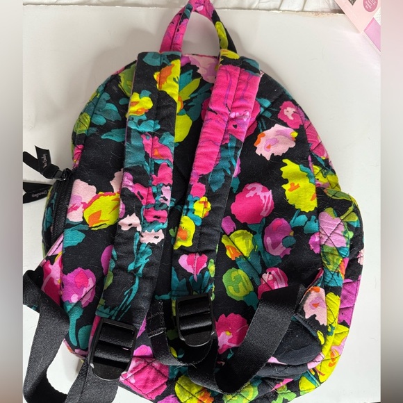 Vera Bradley Floral Quilted Backpack - Picture 5 of 8
